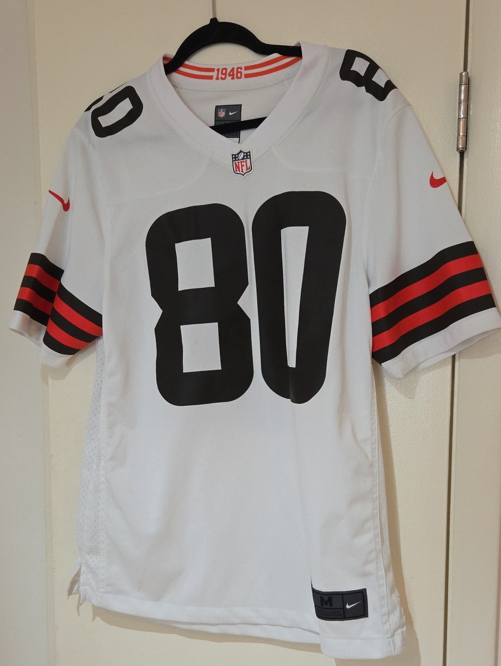NFL Cleveland Browns 1946 Jarvis Landry Jersey, Size Medium